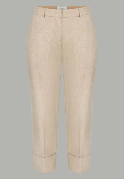 New 7/8 Hose mit Aufschlag, , MORE Hosen - Jeans