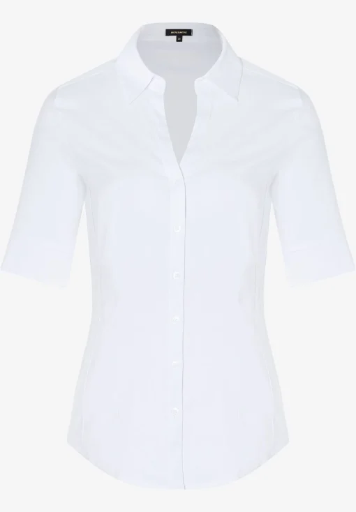 Online Baumwoll/Stretch Bluse, weiß Blusen