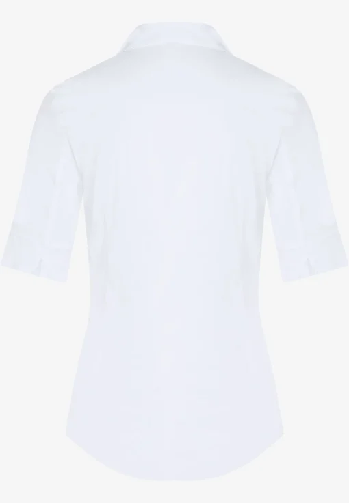 Online Baumwoll/Stretch Bluse, weiß Blusen