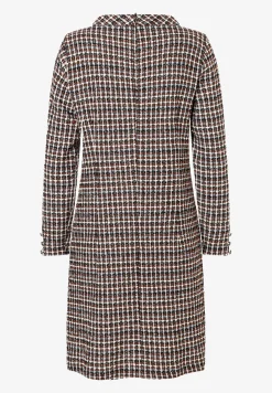 New Bouclé-Jerseykleid, kariert, Winter-Kollektion Kleider - Jumpsuits