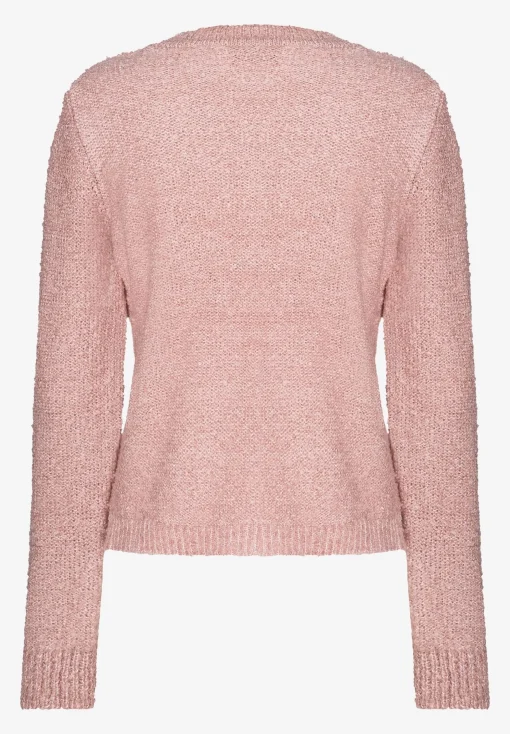 New Bouclé-Pullover, rose flush, Herbst-Kollektion Pullover - Strick