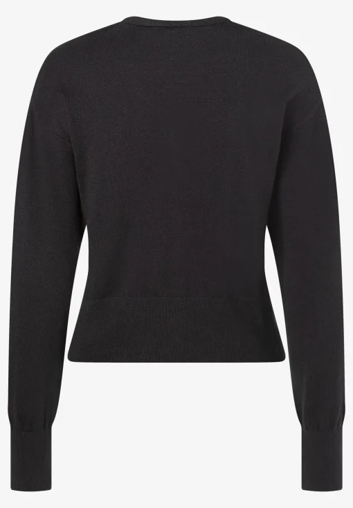 Online Cardigan mit Metallknöpfen, , Herbst-Kollektion Pullover - Strick