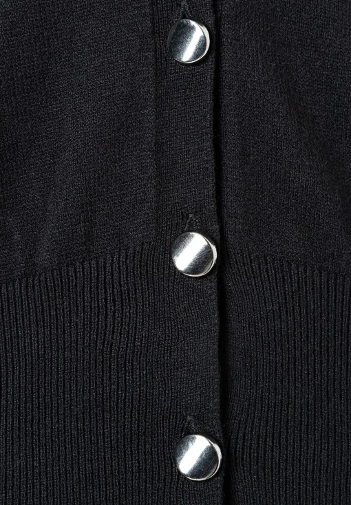 Online Cardigan mit Metallknöpfen, , Herbst-Kollektion Pullover - Strick