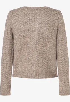 Best Cardigan mit Struktur, taupe, Herbst-Kollektion Pullover - Strick