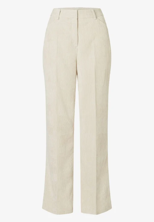 Fashion Cordhose mit ausgestelltem Bein, powder creme, Winter-Kollektion Hosen - Jeans