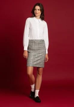 Clearance Hemdbluse, weiß, Herbst-Kollektion Blusen