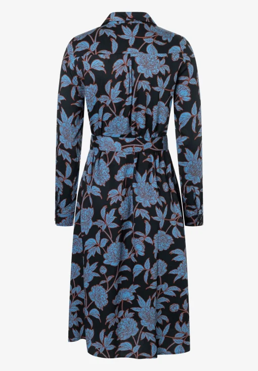 New Hemdblusenkleid, Flowerprint, Winter-Kollektion Kleider - Jumpsuits