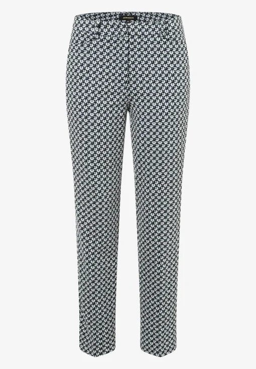 Discount Jerseyhose, Mini-Jacquard Hosen - Jeans