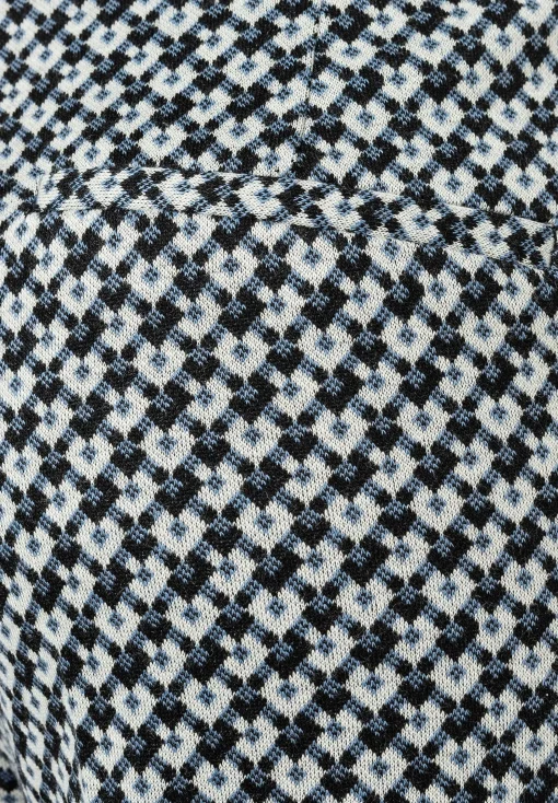 Discount Jerseyhose, Mini-Jacquard Hosen - Jeans