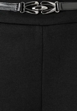 Fashion Jerseyhose mit Ziergürtel, , Winter-Kollektion Hosen - Jeans