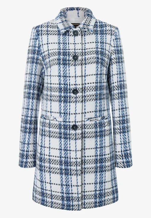 Clearance Longblazer, kariert, Frühjahrs-Kollektion Jacken - Mäntel|Blazer