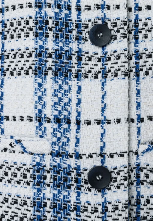Clearance Longblazer, kariert, Frühjahrs-Kollektion Jacken - Mäntel|Blazer