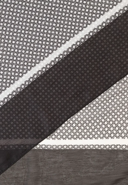 Clearance Printschal, schwarz/beige/ecru, Herbst-Kollektion Accessoires