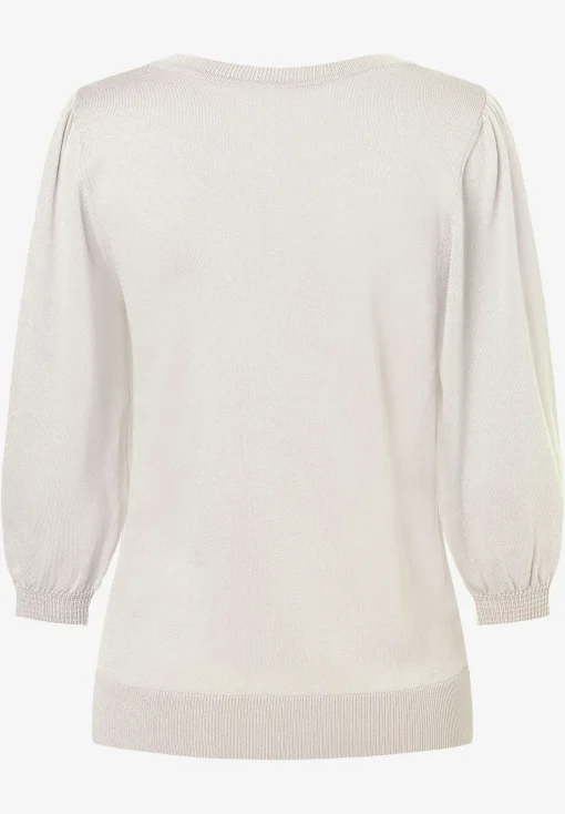 Sale Pullover, 3/4 Arm, powder creme, Frühjahrs-Kollektion Pullover - Strick