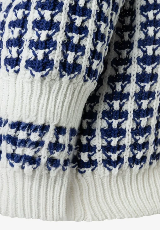 Online Pullover, blau/weiß, Frühjahrs-Kollektion Pullover - Strick