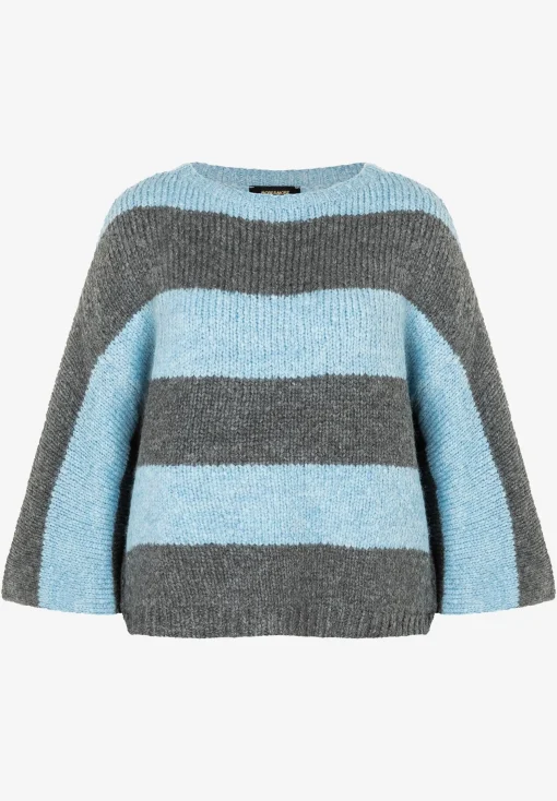 Online Pullover, gestreift, /hellblau, Herbst-Kollektion Pullover - Strick