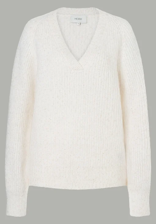 Clearance Pullover mit Mini-Pailletten, MORE Pullover - Strick