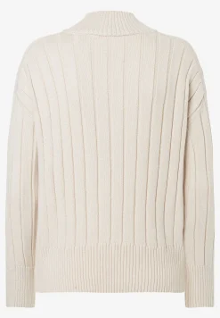 Online Rippen-Pullover, powder creme, Winter-Kollektion Pullover - Strick