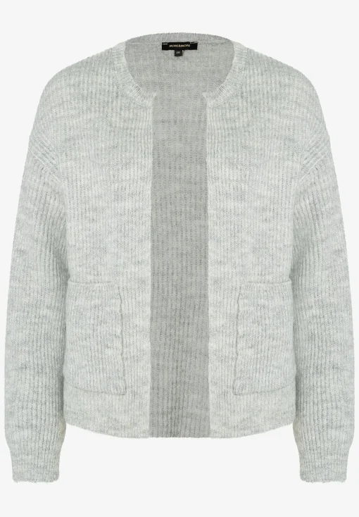 Discount Rippen-Strickjacke, melange, Herbst-Kollektion Pullover - Strick