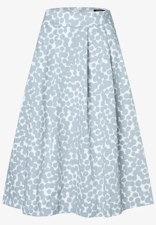 Outlet Rock mit Tupfenprint, , Frühjahrs-Kollektion Röcke