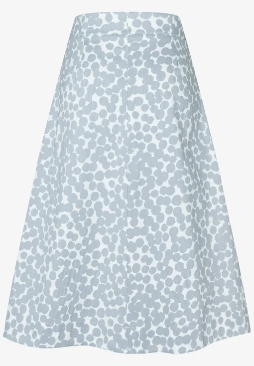 Outlet Rock mit Tupfenprint, , Frühjahrs-Kollektion Röcke