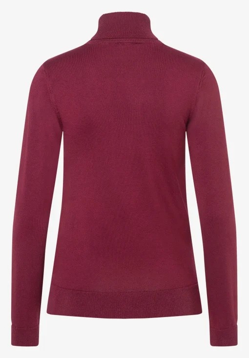 Hot Rollkragenpullover, bordeaux, Herbst-Kollektion Pullover - Strick