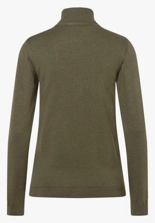 Clearance Rollkragenpullover, olive, Herbst-Kollektion Pullover - Strick