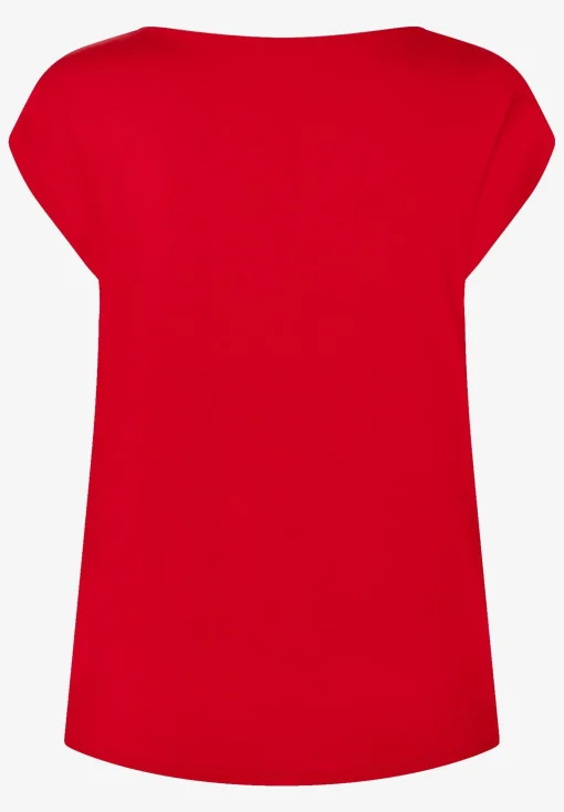 Fashion Shirt mit Satinfront, soft red, Frühjahrs-Kollektion T-shirts - Tops