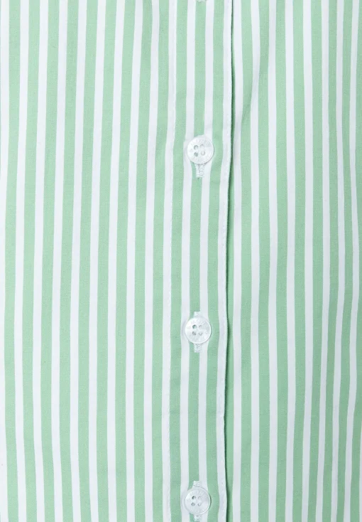 Fashion Streifenbluse, grün/weiß, Frühjahrs-Kollektion Blusen