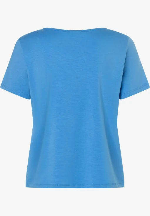 Clearance T-Shirt mit Schlitz, spring sky, Frühjahrs-Kollektion T-shirts - Tops