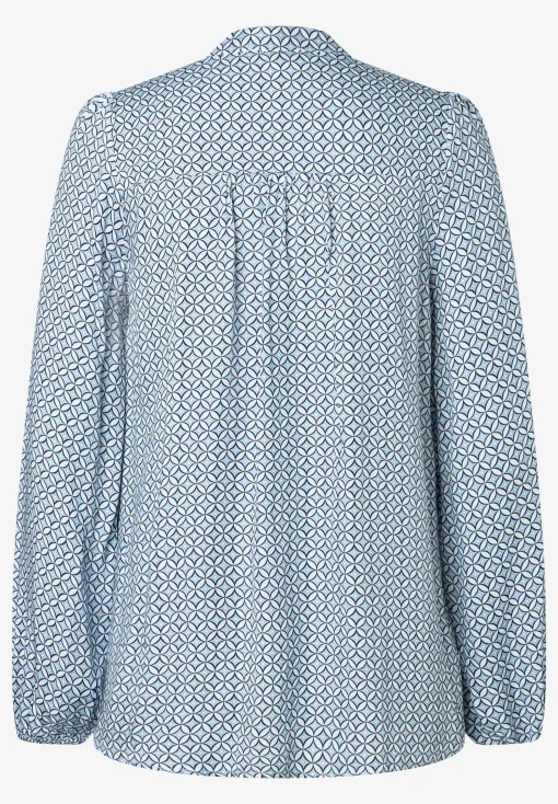 Hot Viskosebluse,  grafischer Print, Frühjahrs-Kollektion Blusen