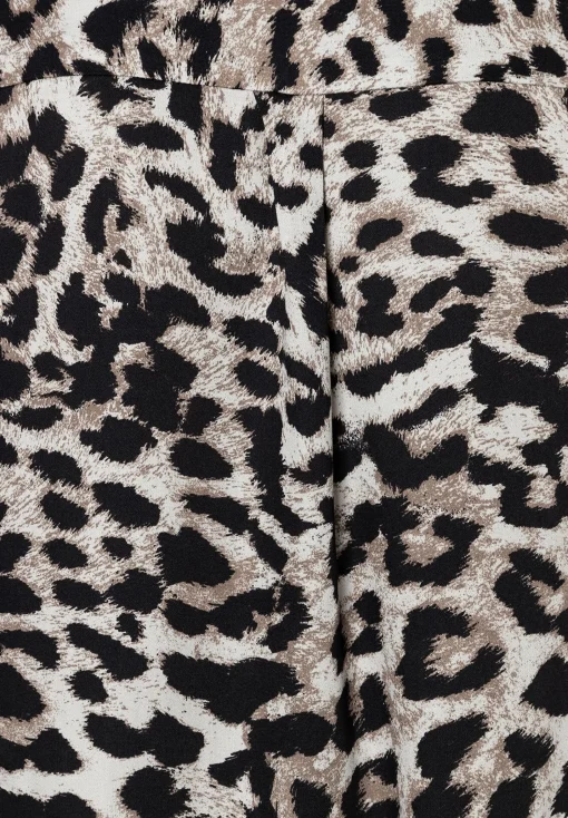 Discount Viskosebluse, Leoprint, Winter-Kollektion Blusen