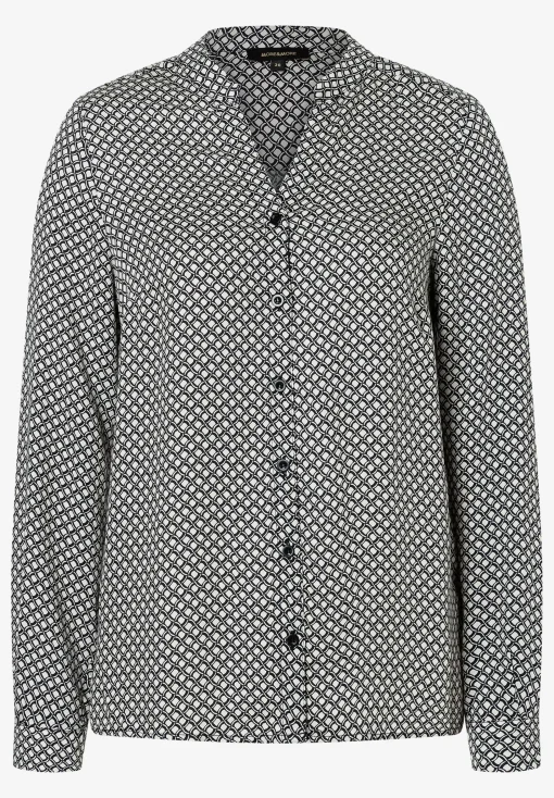 Discount Viskosebluse, Minimal-Print, Herbst-Kollektion Blusen
