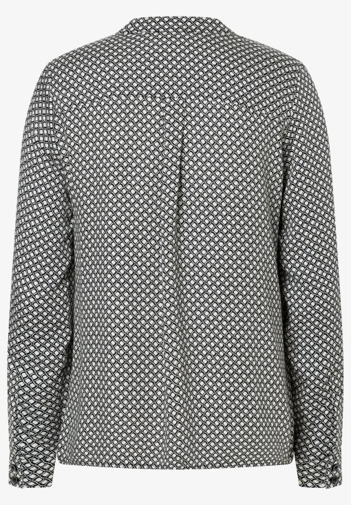 Discount Viskosebluse, Minimal-Print, Herbst-Kollektion Blusen