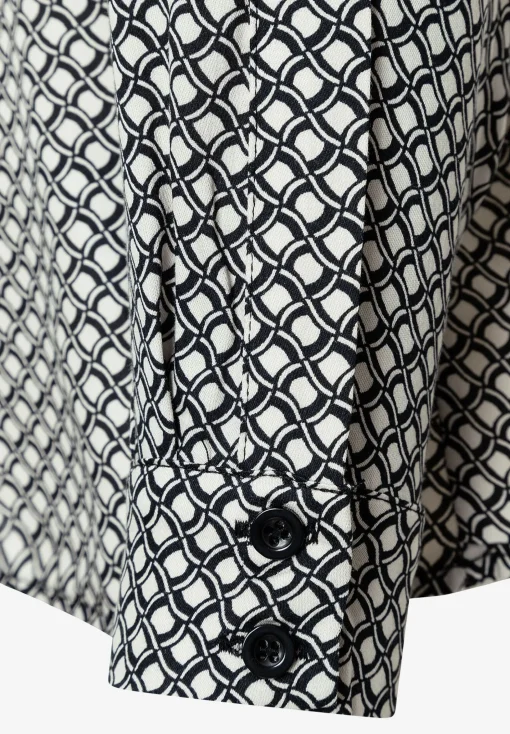 Discount Viskosebluse, Minimal-Print, Herbst-Kollektion Blusen