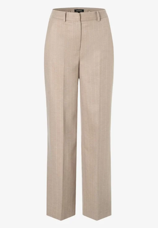 Discount weite Nadelstreifenhose, taupe, Herbst-Kollektion Hosen - Jeans