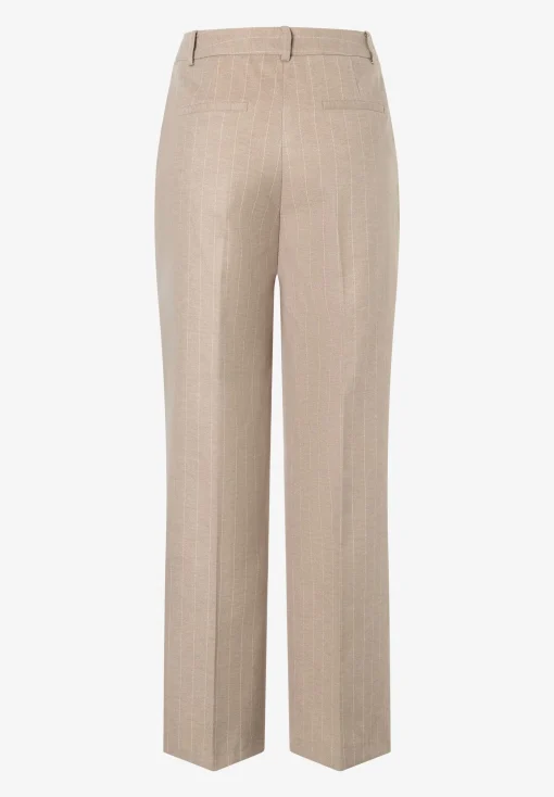 Discount weite Nadelstreifenhose, taupe, Herbst-Kollektion Hosen - Jeans
