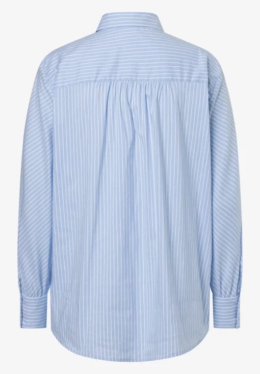 Discount weite Streifenbluse, Herbst-Kollektion Blusen