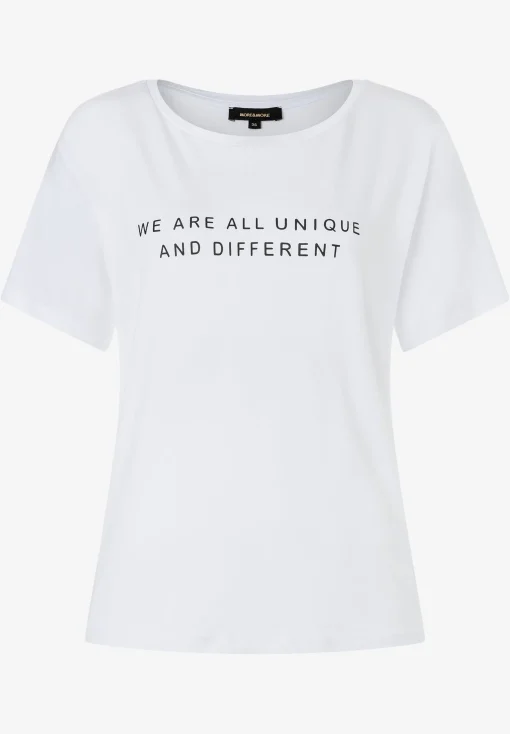 Fashion Wording Shirt, weiß, Frühjahrs-Kollektion T-shirts - Tops